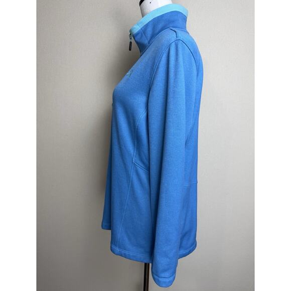 The North Face Women’s Sz XL Blue 1/4 Zip Lightweight Pullover Activewear - Picture 10 of 16